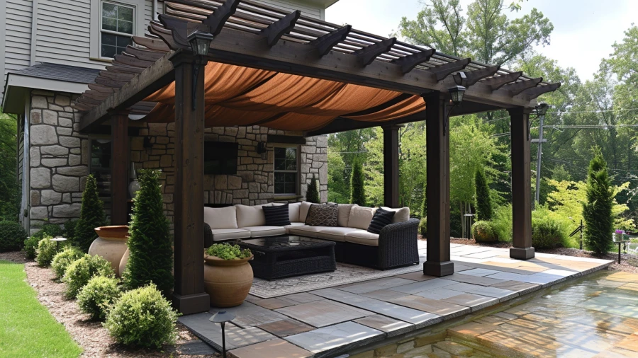 Transform Your Home's Outdoor Space with 11 Enchanting Pergola Designs for a Serene Backyard Haven
