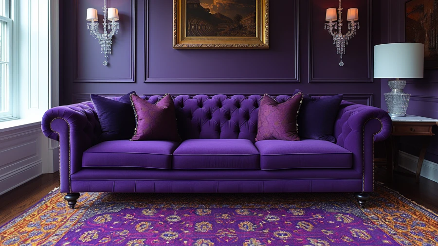 Transform Your Home with 10 Stunning Purple Living Room Designs
