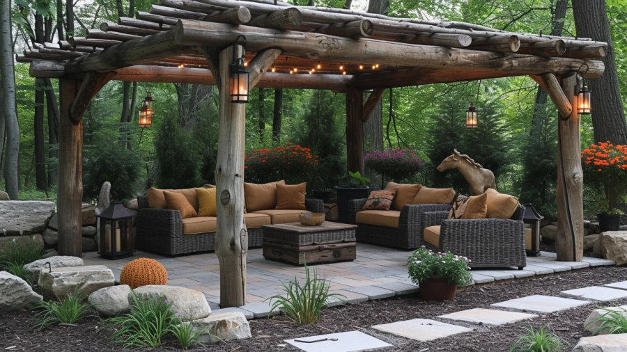 Transform Your Home's Outdoor Space with 11 Enchanting Pergola Designs for a Serene Backyard Haven