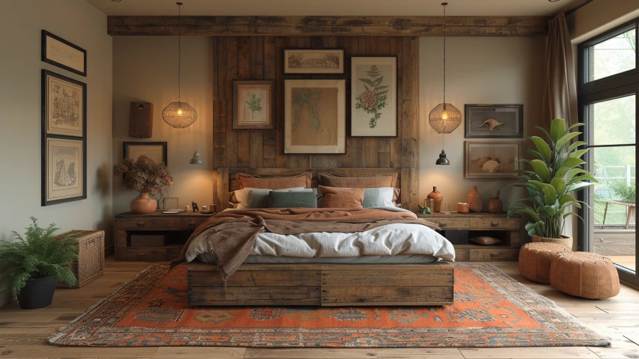 Transform Your Home with 10 Cozy Rustic Bedroom Ideas