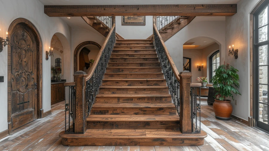 7 Stylish Wood Staircase Ideas Approved by Design Experts to Complement Any Home Style