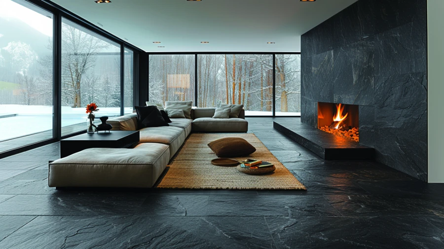 10 Stone Fireplace Designs to Enhance Your Home's Cozy Ambiance