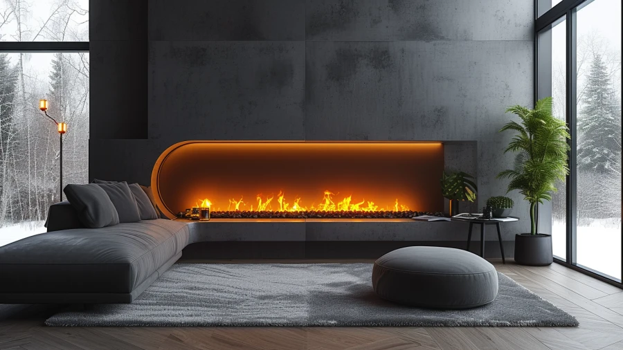 Transform Your Space with 8 Stylish Black Fireplace Designs for a Captivating Centerpiece in your Living Room