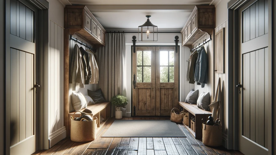 10 Mudroom Concepts Suitable for Both Small and Large Spaces