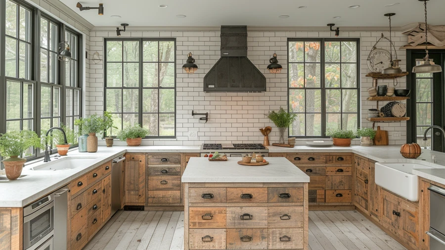 Transform Your Kitchen with 9 Cozy Shiplap Backsplash Concepts