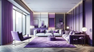 Transform Your Home with 10 Stunning Purple Living Room Designs