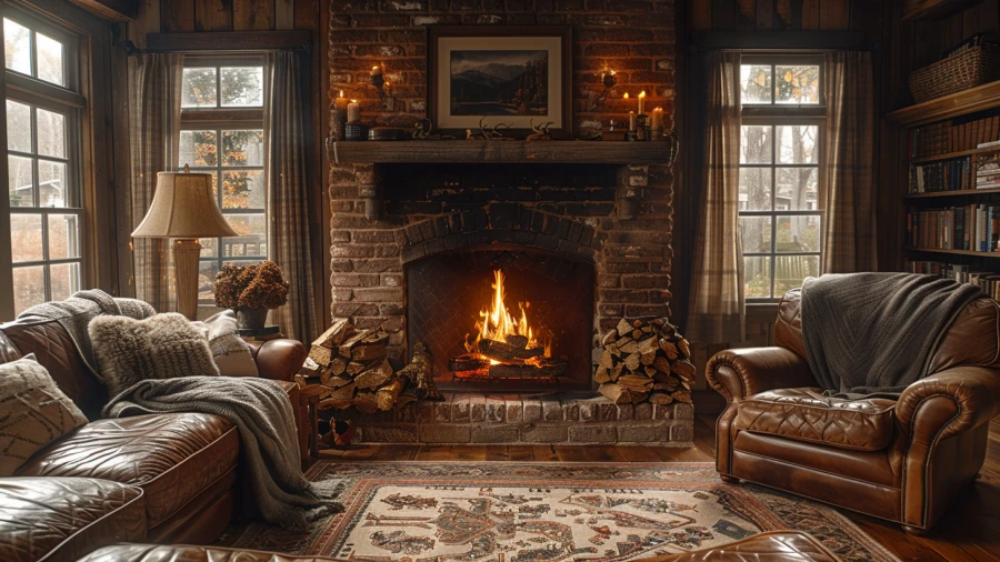 10 Stone Fireplace Designs to Enhance Your Home's Cozy Ambiance