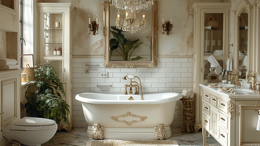 8 Cream-Colored Cabinet Inspirations for Your Home Bathroom