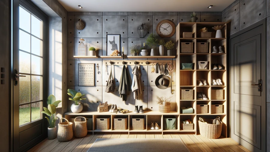 10 Mudroom Concepts Suitable for Both Small and Large Spaces