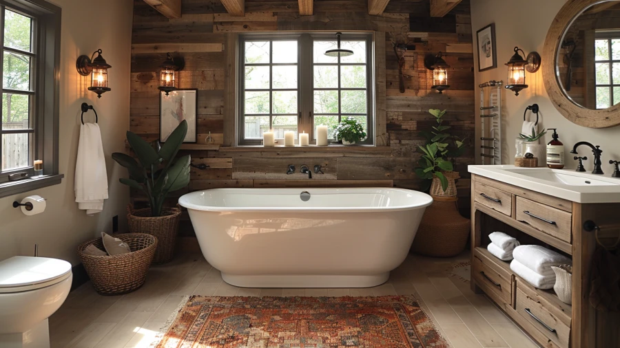 10 Cozy Rustic Bathroom Designs to Create an Inviting Home Retreat
