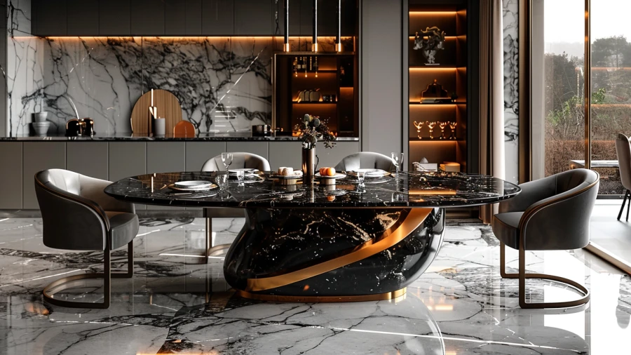 20 Black Dining Room Ideas to Design Your Dining Tables, Chairs in Black Color