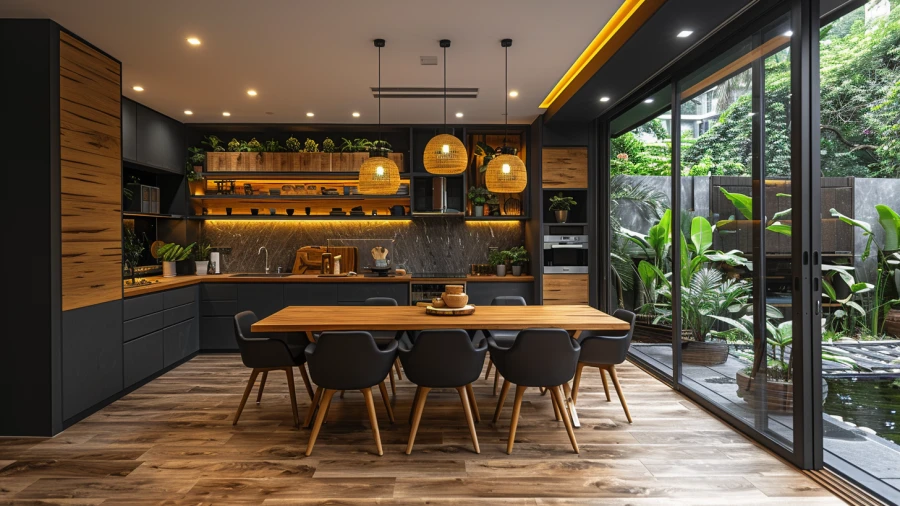 20 Black Dining Room Ideas to Design Your Dining Tables, Chairs in Black Color