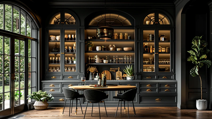 20 Black Dining Room Ideas to Design Your Dining Tables, Chairs in Black Color