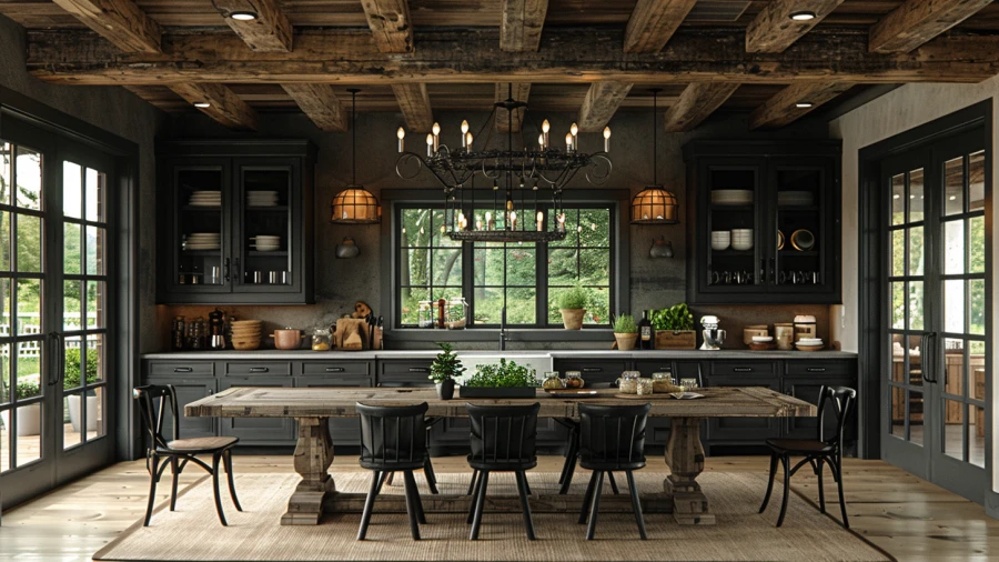 20 Black Dining Room Ideas to Design Your Dining Tables, Chairs in Black Color