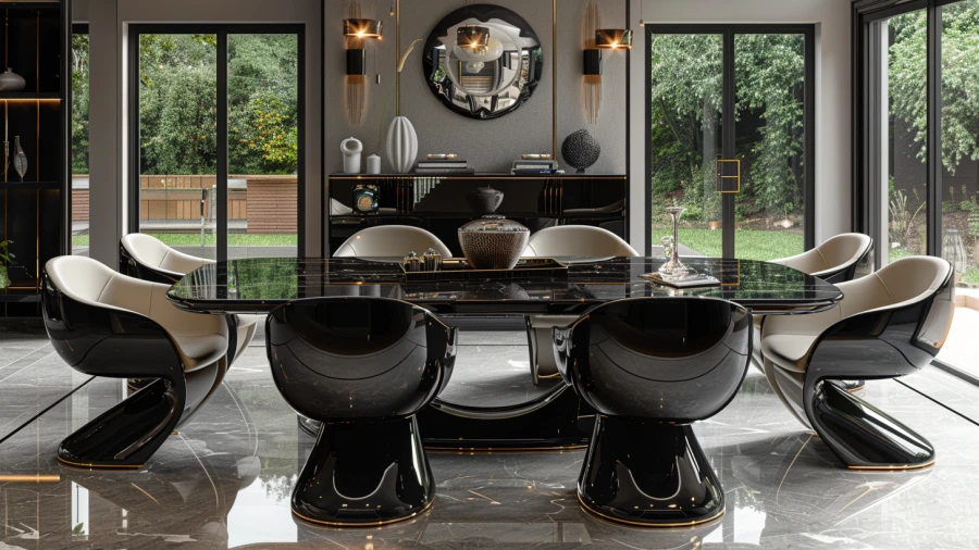 20 Black Dining Room Ideas to Design Your Dining Tables, Chairs in Black Color