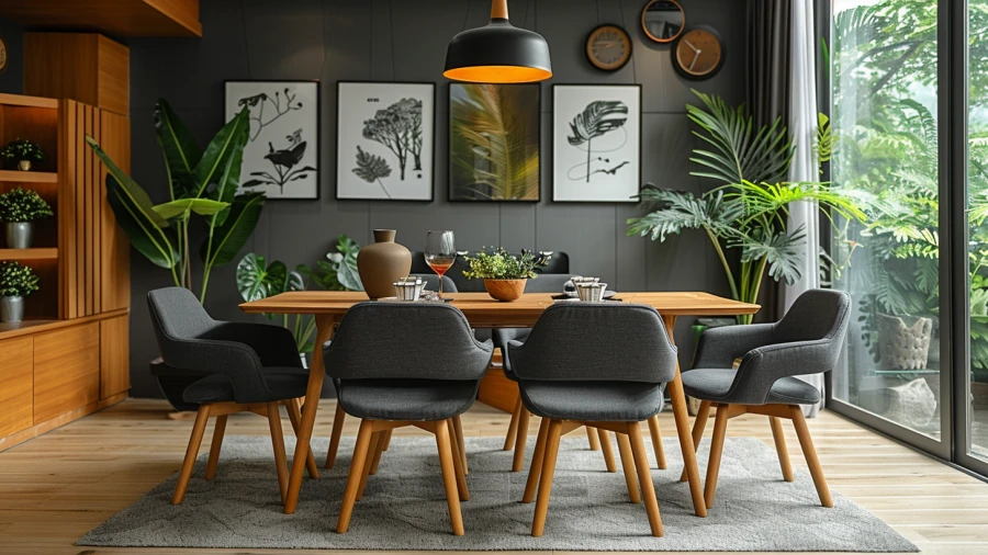 20 Black Dining Room Ideas to Design Your Dining Tables, Chairs in Black Color