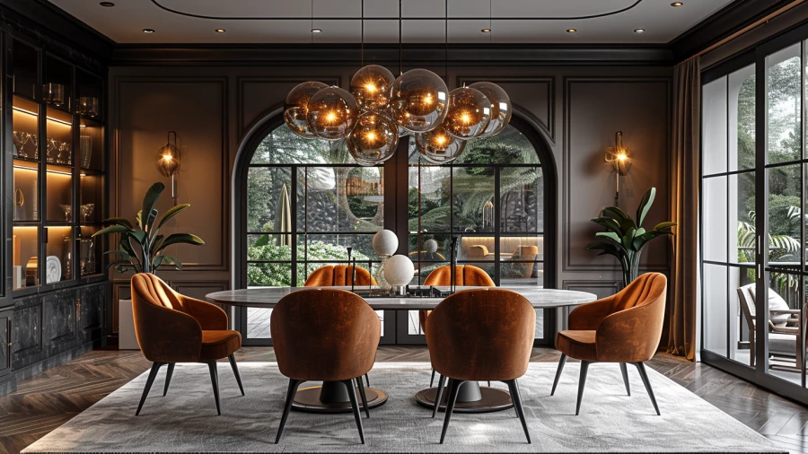 20 Black Dining Room Ideas to Design Your Dining Tables, Chairs in Black Color