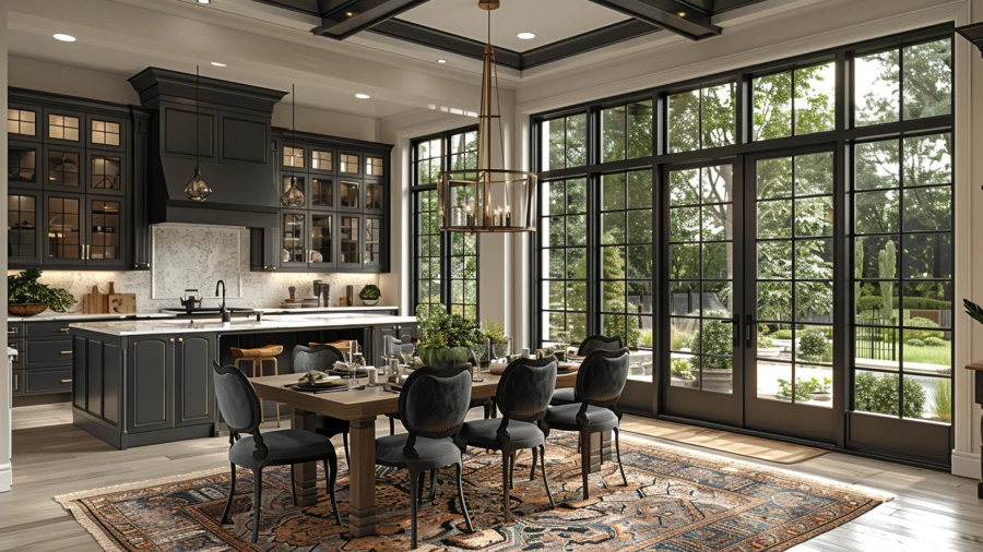 20 Black Dining Room Ideas to Design Your Dining Tables, Chairs in Black Color