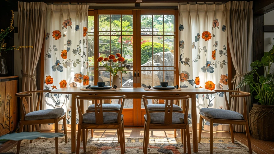 20 Dining Room Curtains Ideas to Make Your Home Look Elegant