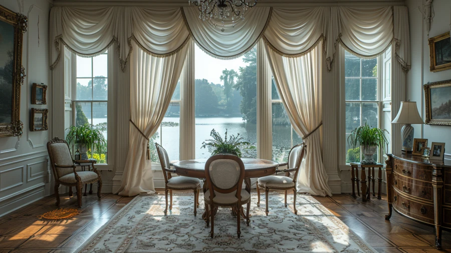 20 Dining Room Curtains Ideas to Make Your Home Look Elegant