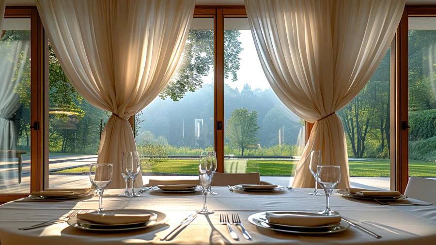20 Dining Room Curtains Ideas to Make Your Home Look Elegant