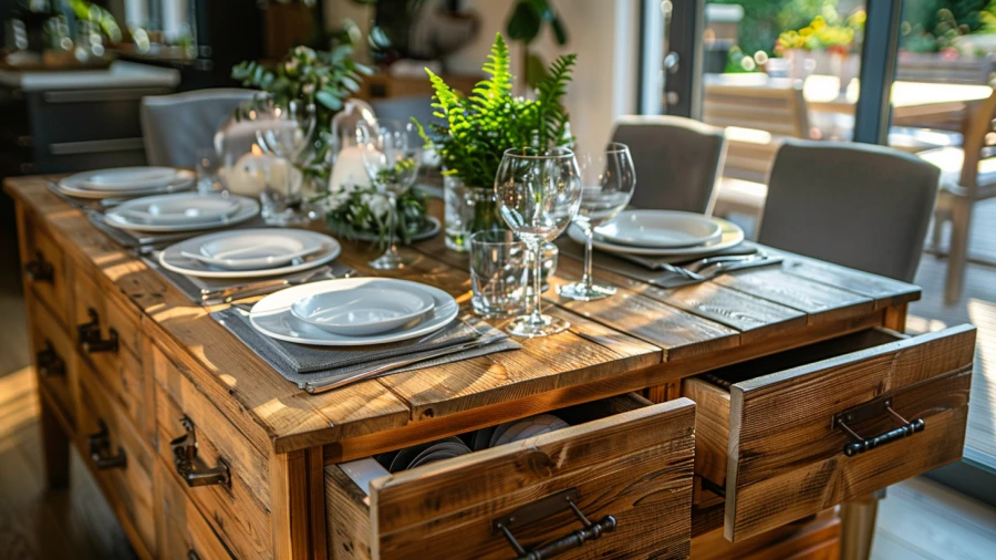 20 Dining Room Storage Ideas to Organize Your Dining Room