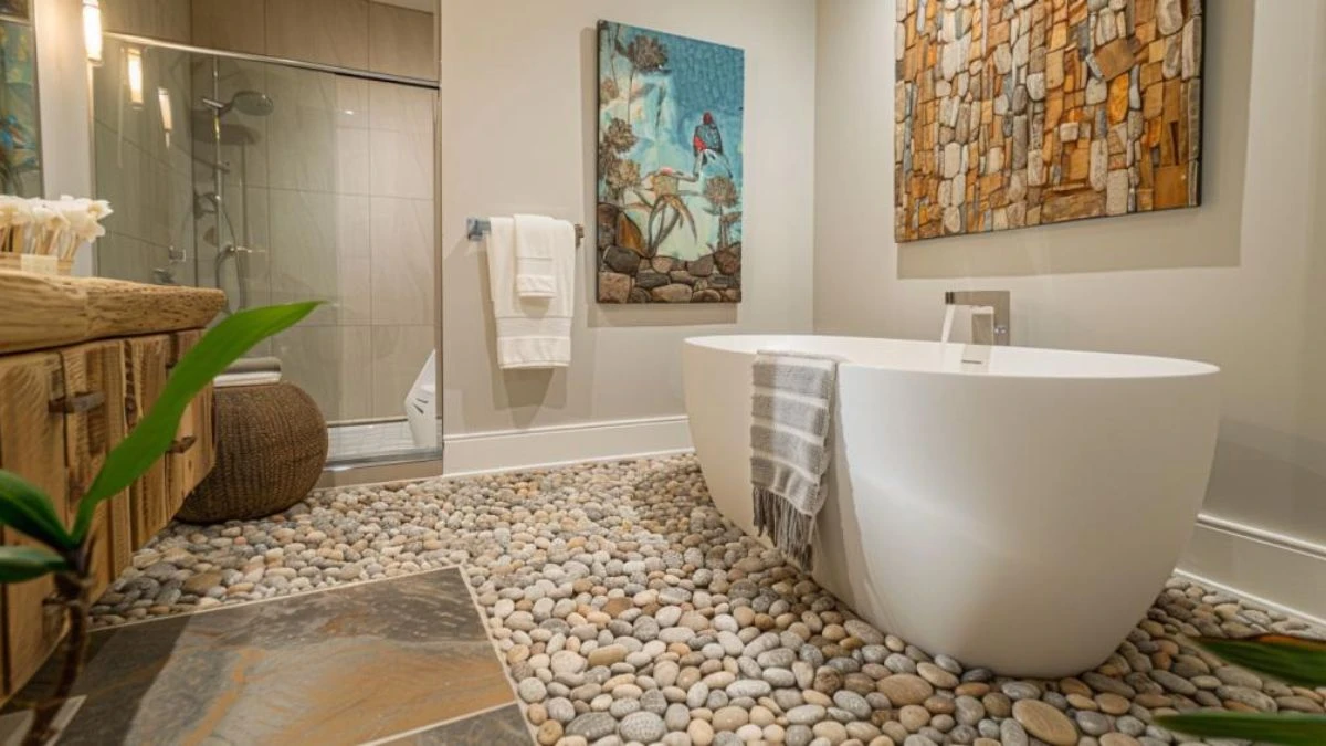 Top 20 Creative Solutions for Small Bathroom Flooring Ideas and designs