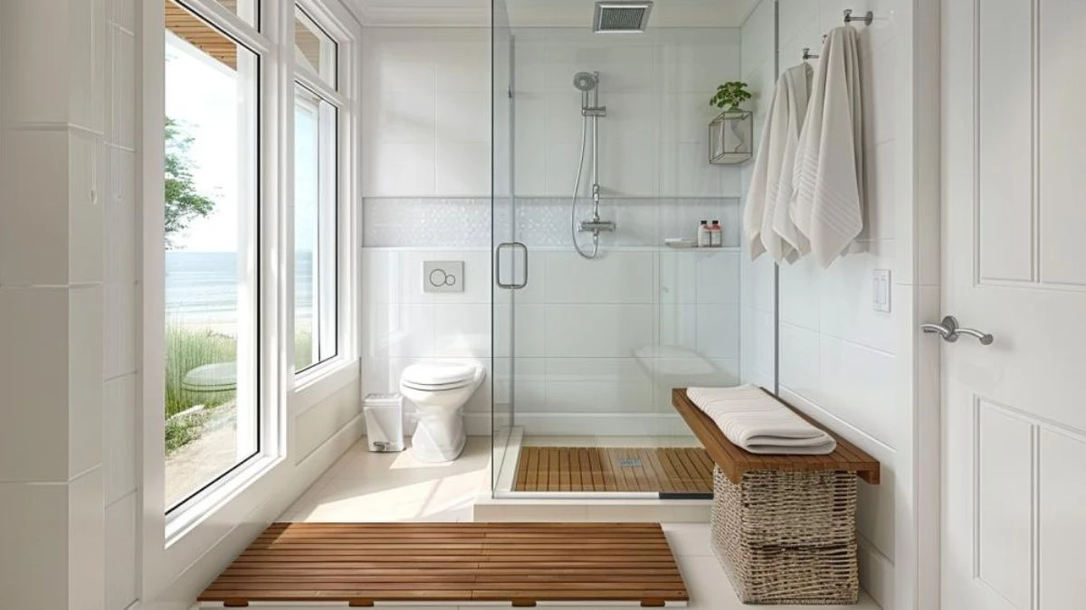 Top 20 Creative Solutions for Small Bathroom Flooring Ideas and designs