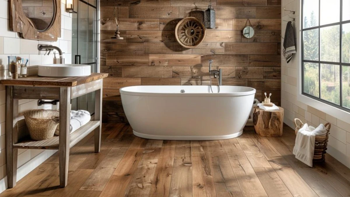 Top 20 Creative Solutions for Small Bathroom Flooring Ideas and designs