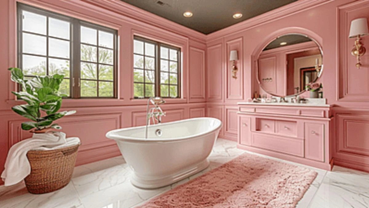 Popular 20 Small Bathroom Paint Color Ideas to Transform Your Space Bigger