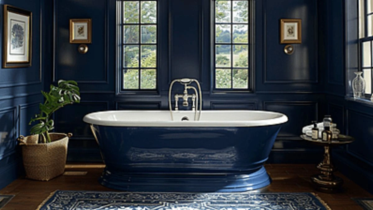 Popular 20 Small Bathroom Paint Color Ideas to Transform Your Space Bigger