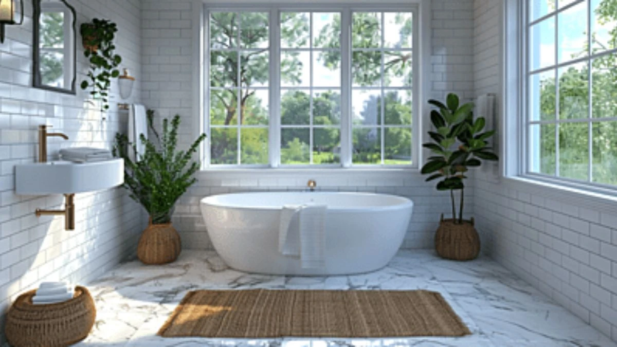 Popular 20 Small Bathroom Paint Color Ideas to Transform Your Space Bigger