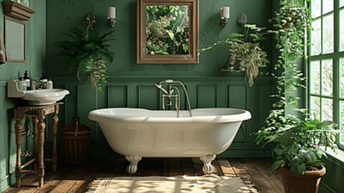Popular 20 Small Bathroom Paint Color Ideas to Transform Your Space Bigger