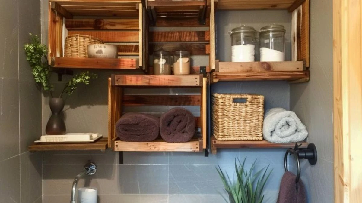 20 Small Bathroom Shelf Ideas to Add More Space and Storage