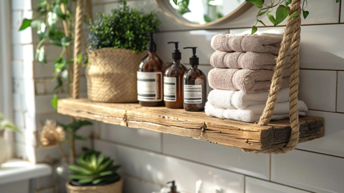 20 Small Bathroom Shelf Ideas to Add More Space and Storage