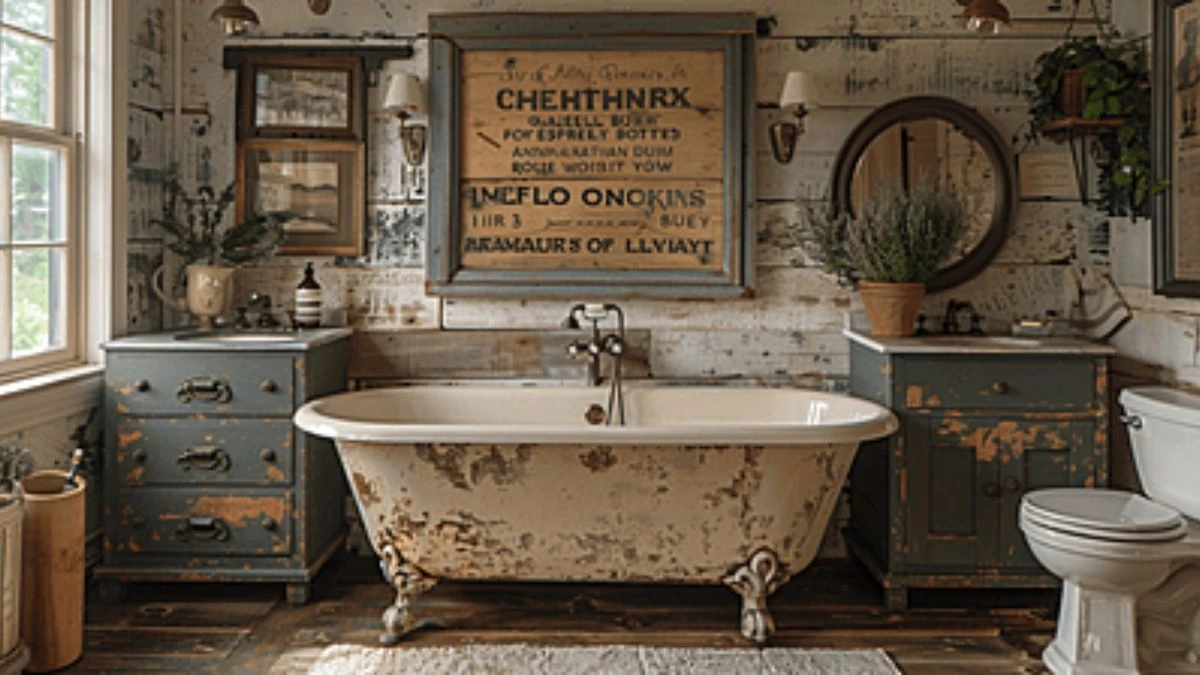 Best 20 Small Farmhouse Bathroom Ideas to Cozy And Rustic Touches