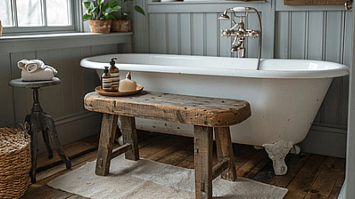 Best 20 Small Farmhouse Bathroom Ideas to Cozy And Rustic Touches