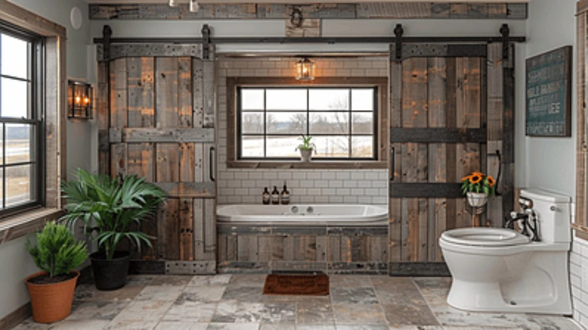 Best 20 Small Farmhouse Bathroom Ideas to Cozy And Rustic Touches