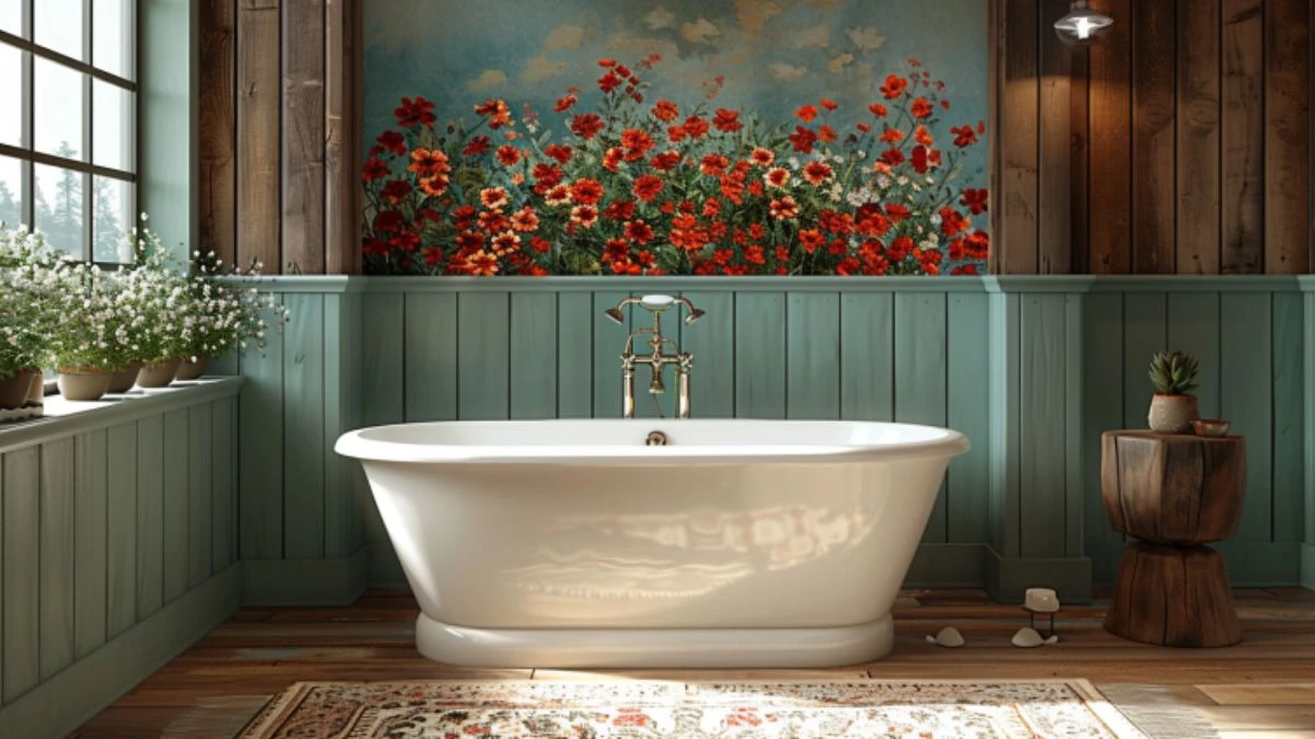 Best 20 Small Farmhouse Bathroom Ideas to Cozy And Rustic Touches