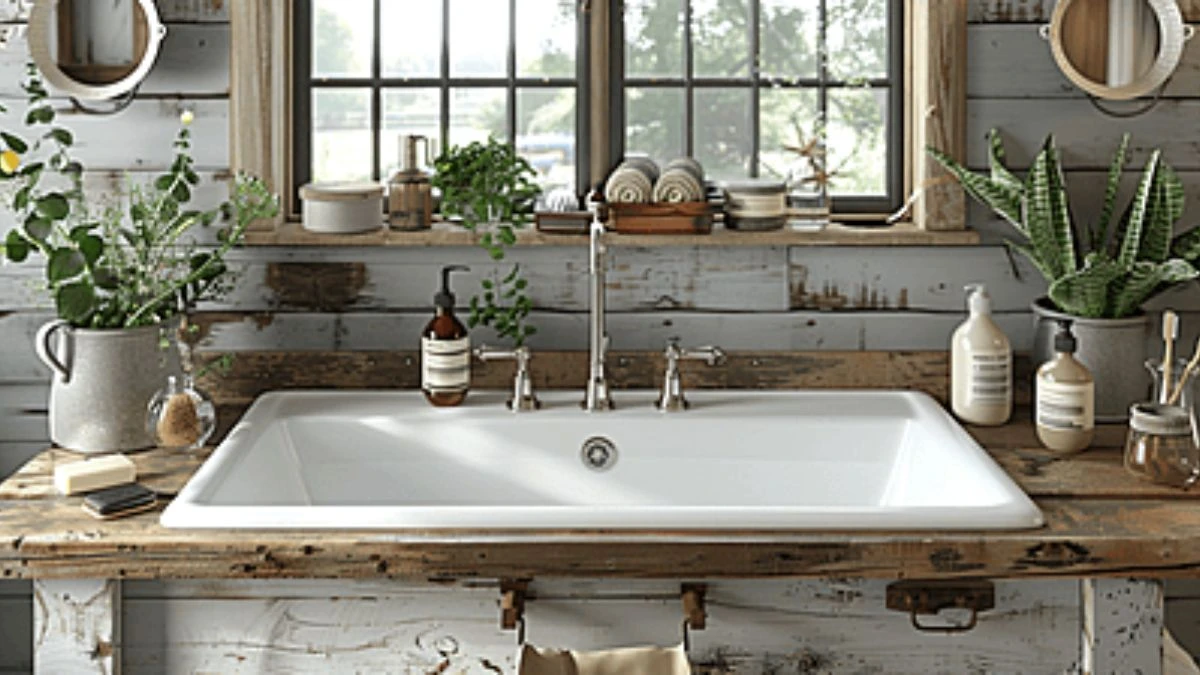 Best 20 Small Farmhouse Bathroom Ideas to Cozy And Rustic Touches