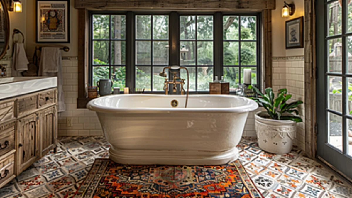 Best 20 Small Farmhouse Bathroom Ideas to Cozy And Rustic Touches