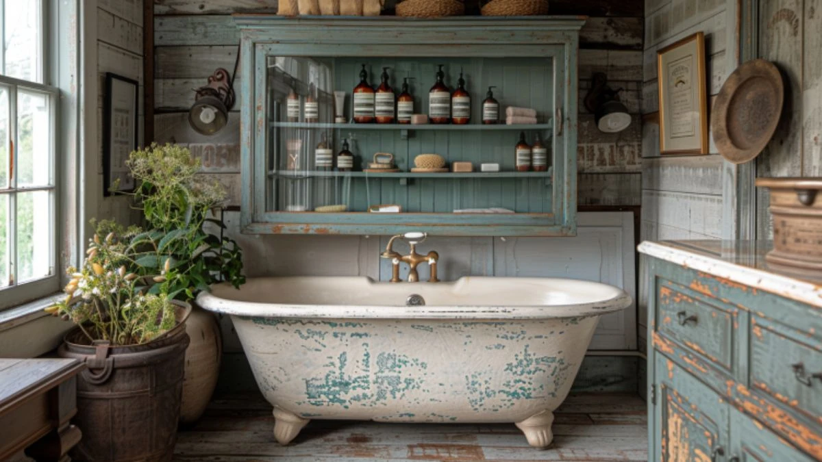 Best 20 Small Farmhouse Bathroom Ideas to Cozy And Rustic Touches