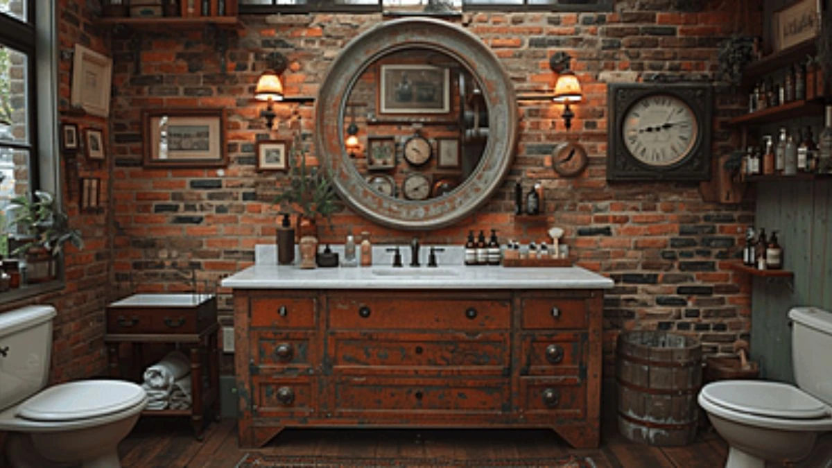 Best 20 Small Farmhouse Bathroom Ideas to Cozy And Rustic Touches