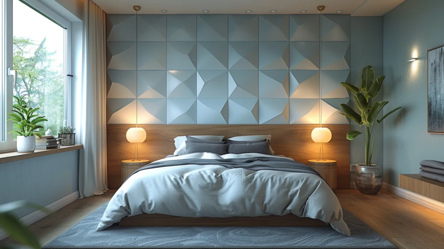 20 3D Wall Designs For Bedroom to Add Perfection in Living Room