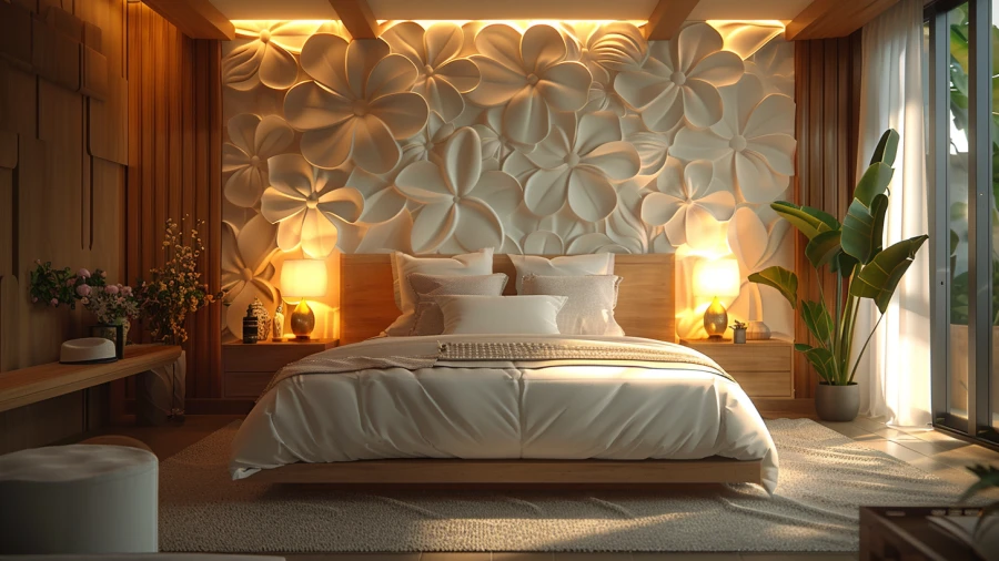 20 3D Wall Designs For Bedroom to Add Perfection in Living Room