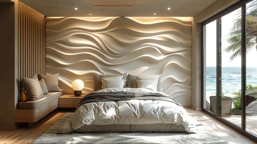 20 3D Wall Designs For Bedroom to Add Perfection in Living Room