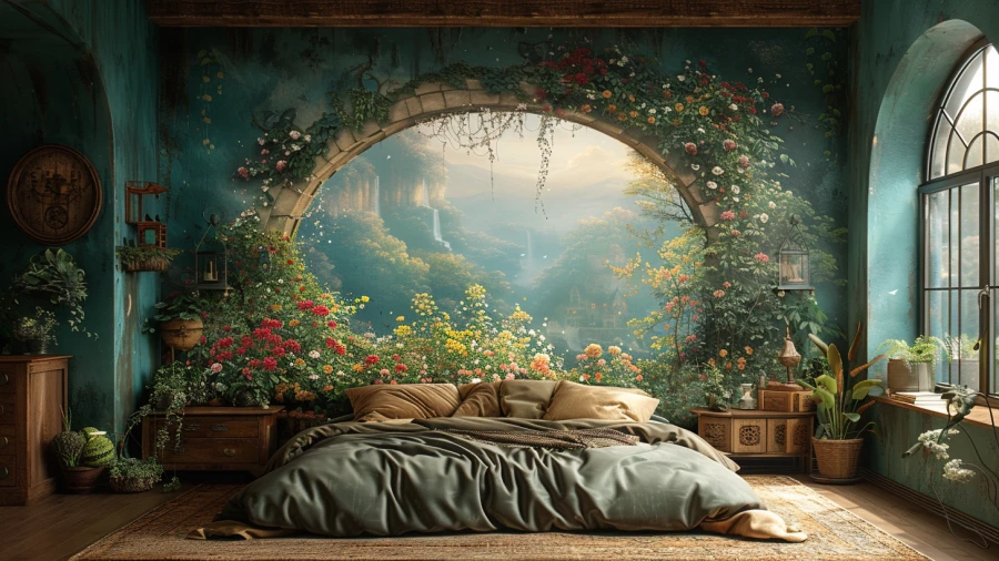 20 3D Wall Designs For Bedroom to Add Perfection in Living Room