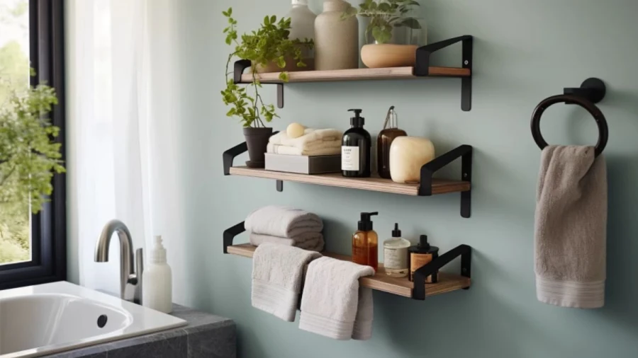 Clever Bathroom Towel Holder Ideas 2024 that keep your Towels Organized