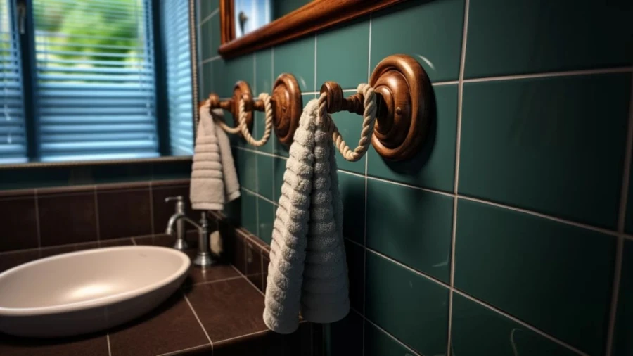 Clever Bathroom Towel Holder Ideas 2024 that keep your Towels Organized