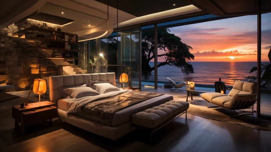 8 Unique Bedroom Lighting Ideas 2024 to brighten up your Bedroom Space
